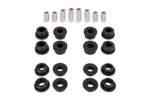 Chevrolet Corvette Control Arm Bushing Kit - Rear Upper & Lower - BMR Suspension - Delrin - Black - `97-`04